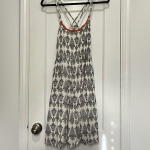 RAGA black & white floral printed dress. Size small